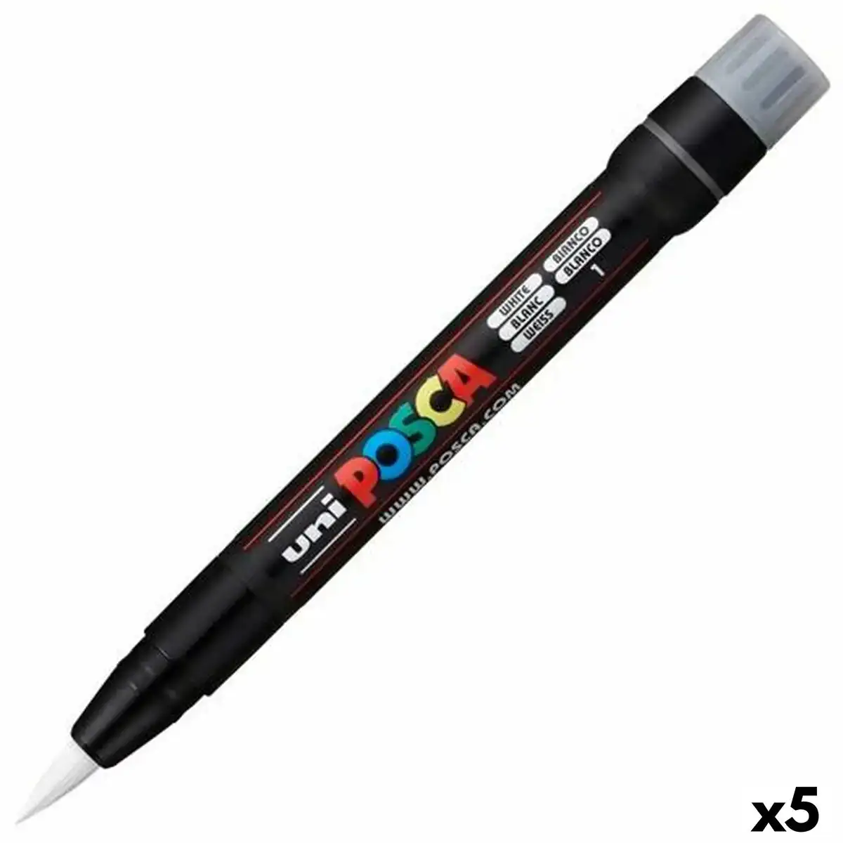 Feutres posca pcf 350 blanc 5 unites_2019. DIAYTAR COTE D'IVOIRE - Votre Plateforme Shopping de Confiance. Naviguez à travers nos rayons et choisissez des produits fiables qui répondent à vos besoins quotidiens.