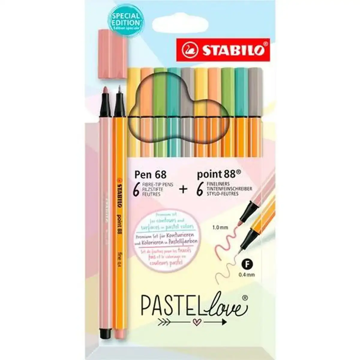 Feutres stabilo 12 pieces gateau_4896. DIAYTAR COTE D'IVOIRE - Votre Univers Shopping Éclectique. Explorez nos offres variées et découvrez des articles qui embrassent la diversité et la polyvalence de vos besoins.