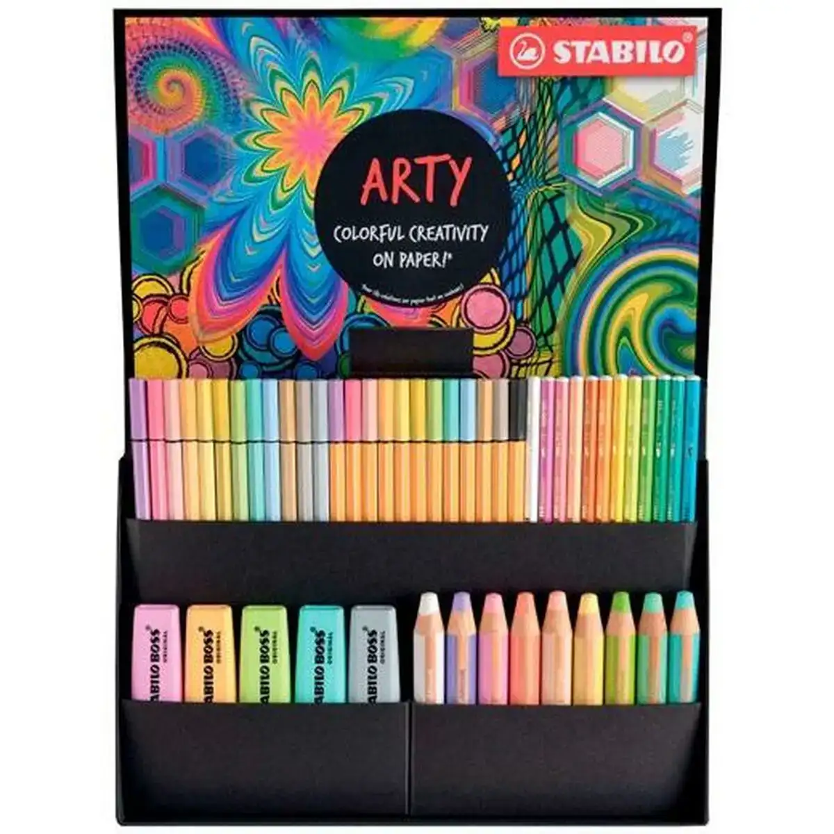 Feutres stabilo arty gateau multicouleur_9274. DIAYTAR COTE D'IVOIRE - Votre Univers Shopping Éclectique. Explorez nos offres variées et découvrez des articles qui embrassent la diversité et la polyvalence de vos besoins.
