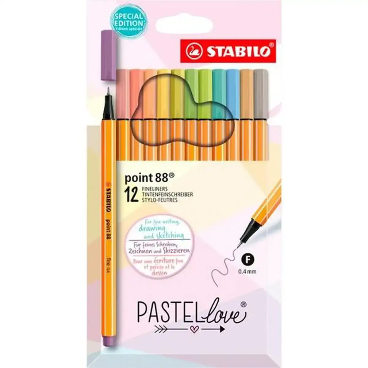 Feutres stabilo gateau 0 4 mm 12 pieces _3761. DIAYTAR COTE D'IVOIRE - L'Art de Vivre en Couleurs et en Styles. Parcourez notre sélection et trouvez des articles qui reflètent votre personnalité et votre goût pour la vie.
