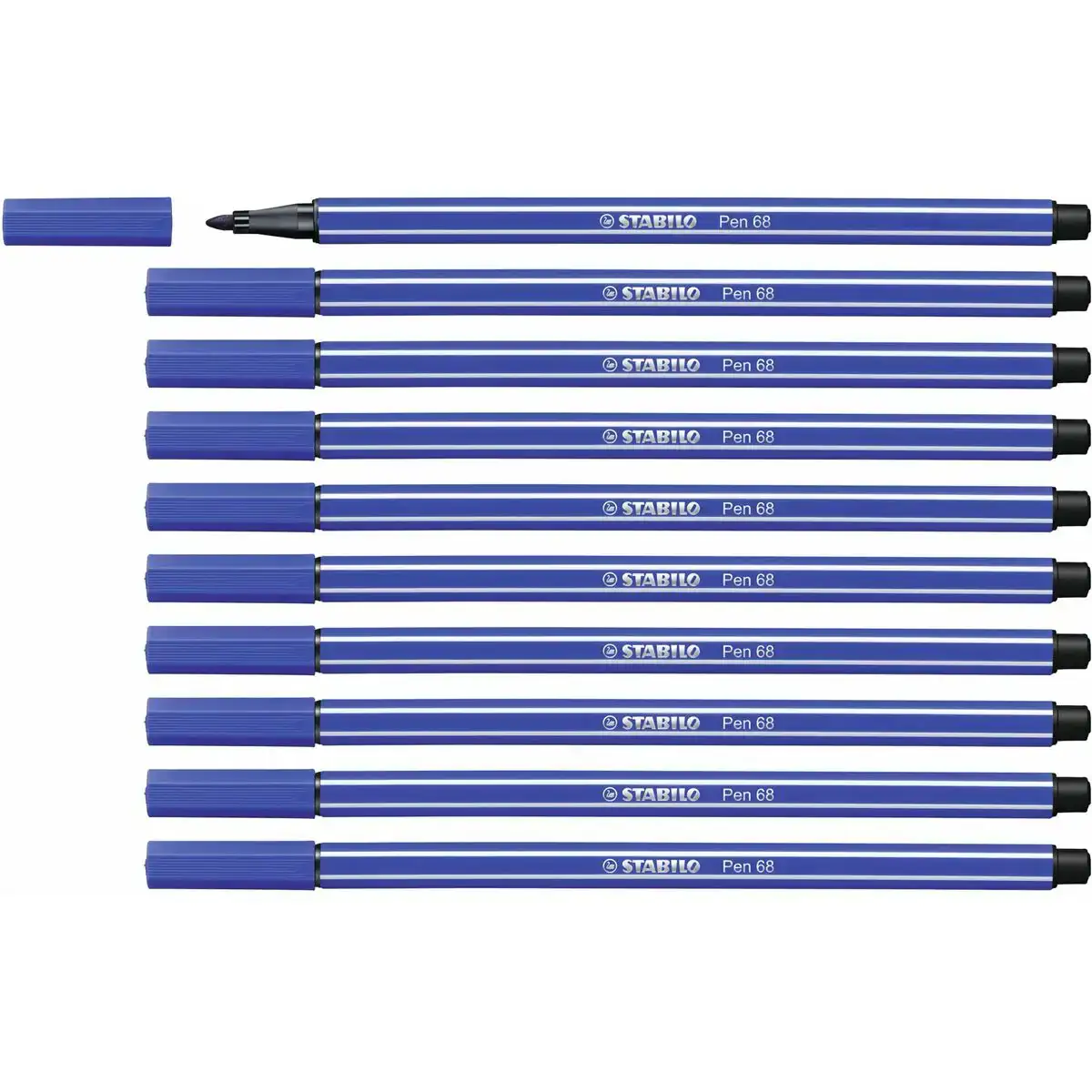Feutres stabilo pen 68 blue marine 10 unites_4736. Entrez dans le Monde de DIAYTAR COTE D'IVOIRE - Où la Satisfaction est la Priorité. Explorez notre sélection pensée pour vous offrir une expérience de shopping qui va au-delà de vos attentes.