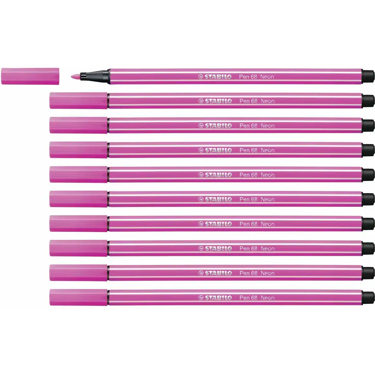 Feutres stabilo pen 68 fluorescent rose 10 unites_1621. DIAYTAR COTE D'IVOIRE - Où Chaque Sélection est une Victoire. Découvrez notre boutique en ligne et trouvez des articles qui vous rendent la vie plus belle, un choix à la fois.