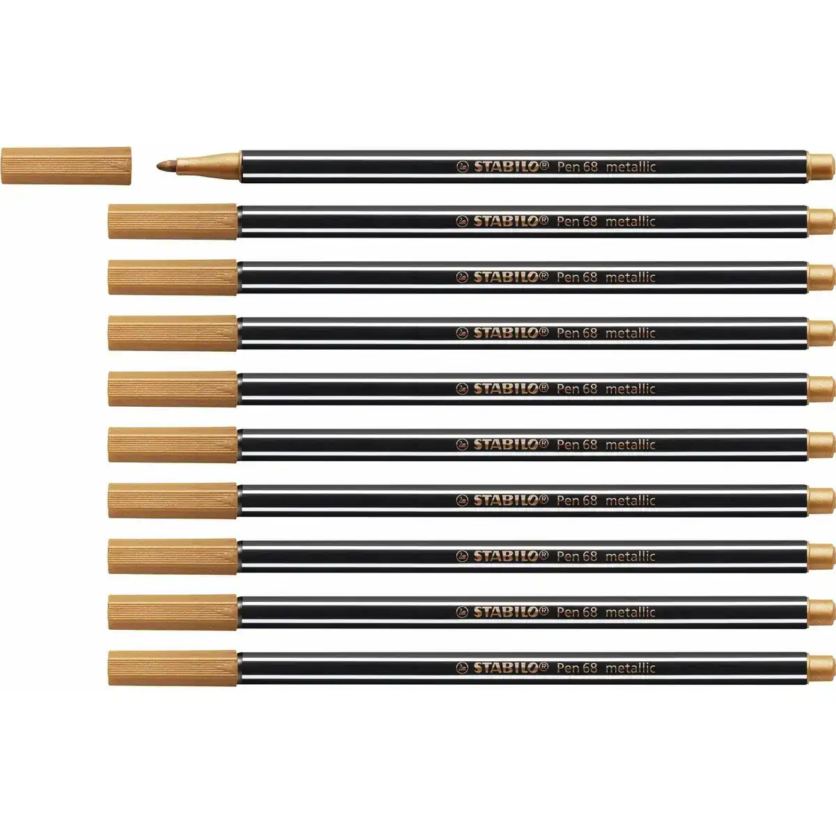 Feutres stabilo pen 68 metallic cuivre 10 unites_7302. Entrez dans l'Univers de DIAYTAR COTE D'IVOIRE - Où le Shopping Devient une Découverte. Explorez nos rayons et dénichez des trésors qui illuminent votre quotidien.