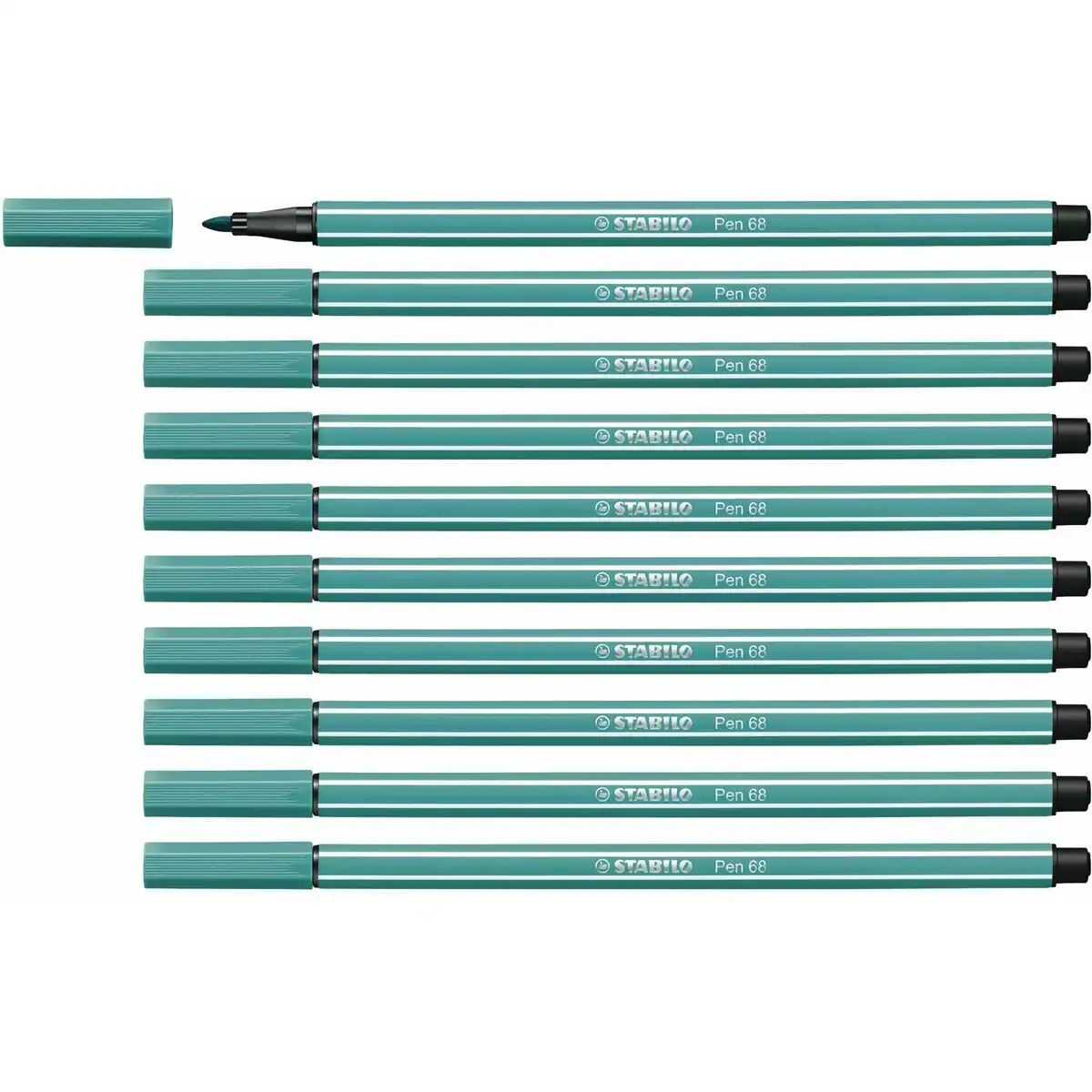 Feutres stabilo pen 68 turquoise 10 unites_4481. Entrez dans l'Univers de DIAYTAR COTE D'IVOIRE - Où Chaque Produit a une Signification. Explorez notre gamme diversifiée et découvrez des articles qui résonnent avec votre vie.