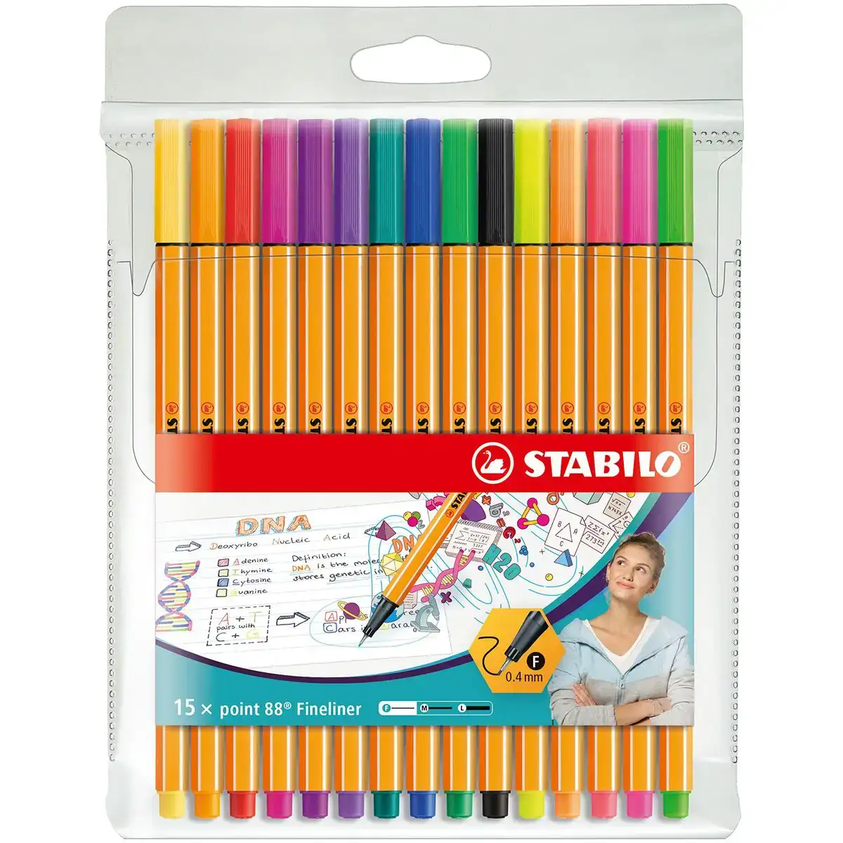Feutres stabilo point 88_5680. DIAYTAR COTE D'IVOIRE - L'Art du Shopping Facilité. Naviguez sur notre plateforme en ligne pour découvrir une expérience d'achat fluide et agréable, avec une gamme de produits adaptés à tous.