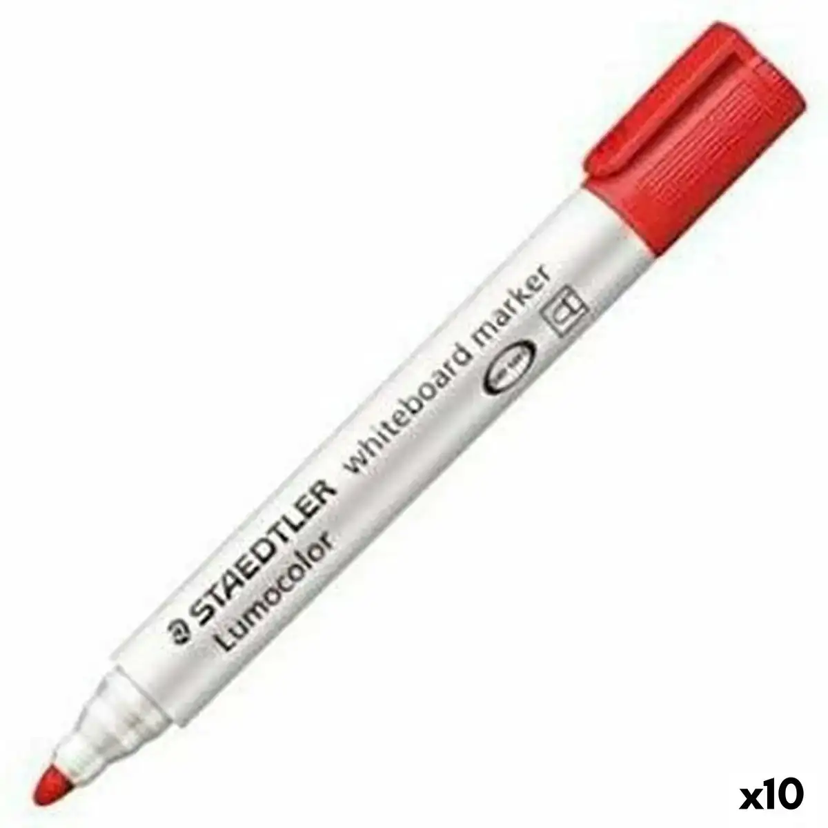 Feutres staedtler lumocolor 351 2 tableau blanc rouge 10 unites_1928. Bienvenue sur DIAYTAR COTE D'IVOIRE - Où le Shopping est une Affaire Personnelle. Découvrez notre sélection et choisissez des produits qui reflètent votre unicité et votre individualité.