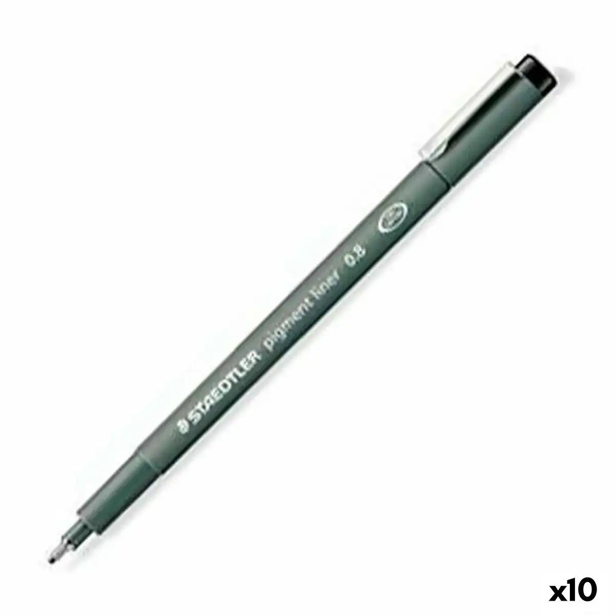 Feutres staedtler pigment line noir 10 unites _1287. DIAYTAR COTE D'IVOIRE - Votre Passage vers le Raffinement. Plongez dans notre univers de produits exquis et choisissez des articles qui ajoutent une touche de sophistication à votre vie.