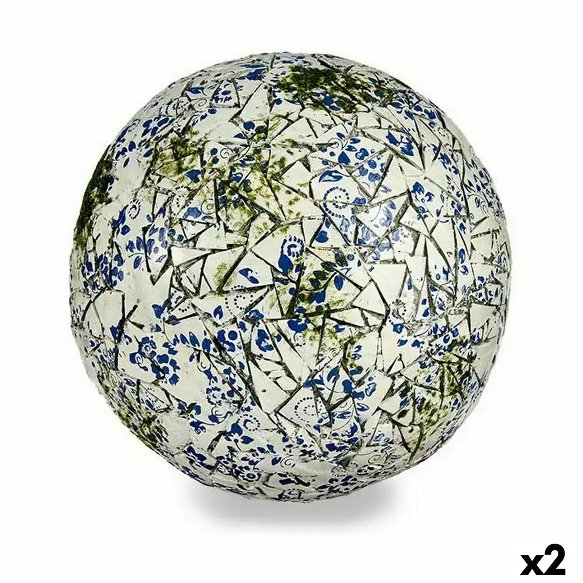 Figure decorative de jardin ballon polyresine 31 5 x 31 5 x 31 5 cm 2 unites _7884. Bienvenue chez DIAYTAR COTE D'IVOIRE - Là où les Désirs Prendent Vie. Explorez notre boutique en ligne et laissez-vous séduire par des articles qui font écho à vos aspirations et à votre style unique.