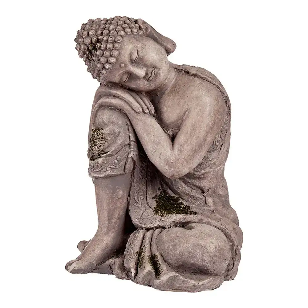 Figure decorative de jardin buda gris polyresine 23 x 34 x 28 cm _3778. Entrez dans l'Univers de DIAYTAR COTE D'IVOIRE - Où Chaque Produit est une Découverte. Explorez notre gamme variée et trouvez des articles qui vous surprennent et vous inspirent.
