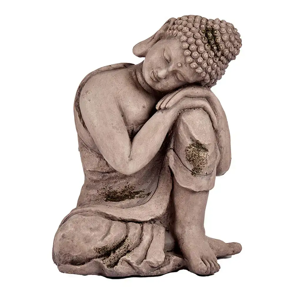 Figure decorative de jardin buda gris polyresine 28 5 x 43 5 x 37 cm _3666. Entrez dans l'Univers de DIAYTAR COTE D'IVOIRE - Où la Tradition S'unit à la Modernité. Explorez notre sélection pour trouver des produits qui allient héritage et innovation.