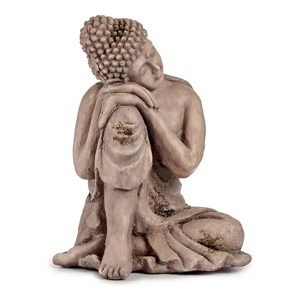 Figure decorative de jardin buda gris polyresine 34 5 x 54 5 x 31 cm _1420. DIAYTAR COTE D'IVOIRE - Là où le Chic Rencontre la Tradition. Naviguez à travers notre catalogue et choisissez des produits qui équilibrent l'élégance intemporelle et l'innovation moderne.