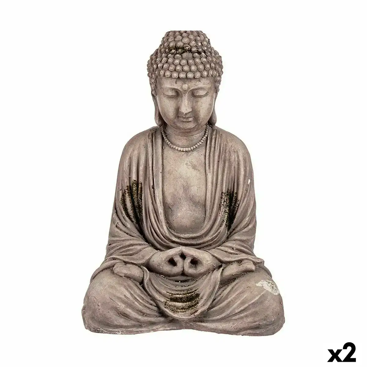 Figure decorative de jardin buda polyresine 22 5 x 40 5 x 27 cm 2 unites _6217. DIAYTAR COTE D'IVOIRE - L'Art de Vivre le Shopping Inspiré. Parcourez notre catalogue et choisissez des produits qui reflètent votre passion pour la beauté et l'authenticité.