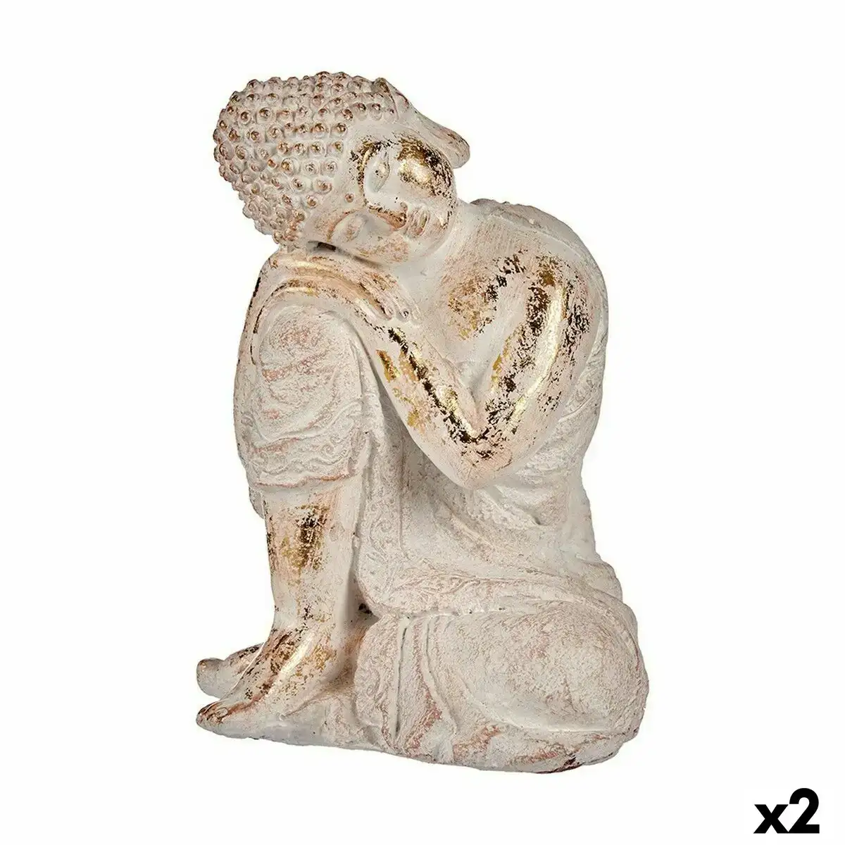 Figure decorative de jardin buda polyresine 23 x 33 x 26 cm 2 unites _3002. DIAYTAR COTE D'IVOIRE - Votre Destination Shopping Incontournable. Parcourez nos rayons virtuels et trouvez des articles qui répondent à tous vos besoins, du quotidien à l'exceptionnel.