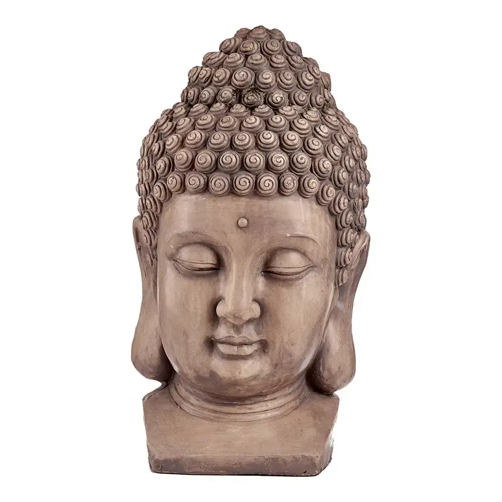 Figure decorative de jardin buda tete gris polyresine 35 x 65 5 x 38 cm _9789. DIAYTAR COTE D'IVOIRE - Où Choisir Rime avec Qualité. Découvrez notre sélection soigneusement conçue et choisissez des articles qui incarnent l'excellence et l'innovation.