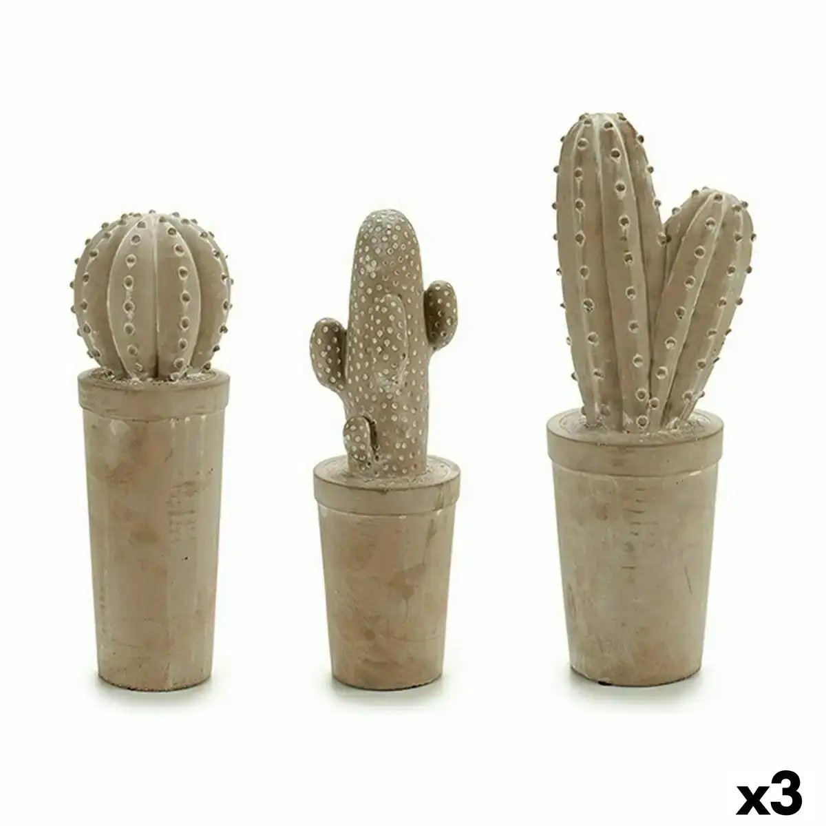 Figure decorative de jardin cactus pierre 13 x 38 x 13 cm 3 unites _2317. DIAYTAR COTE D'IVOIRE - Votre Source d'Inspiration Shopping. Parcourez nos rayons et trouvez des articles qui vous inspirent, que ce soit pour votre style, votre maison ou votre vie quotidienne.