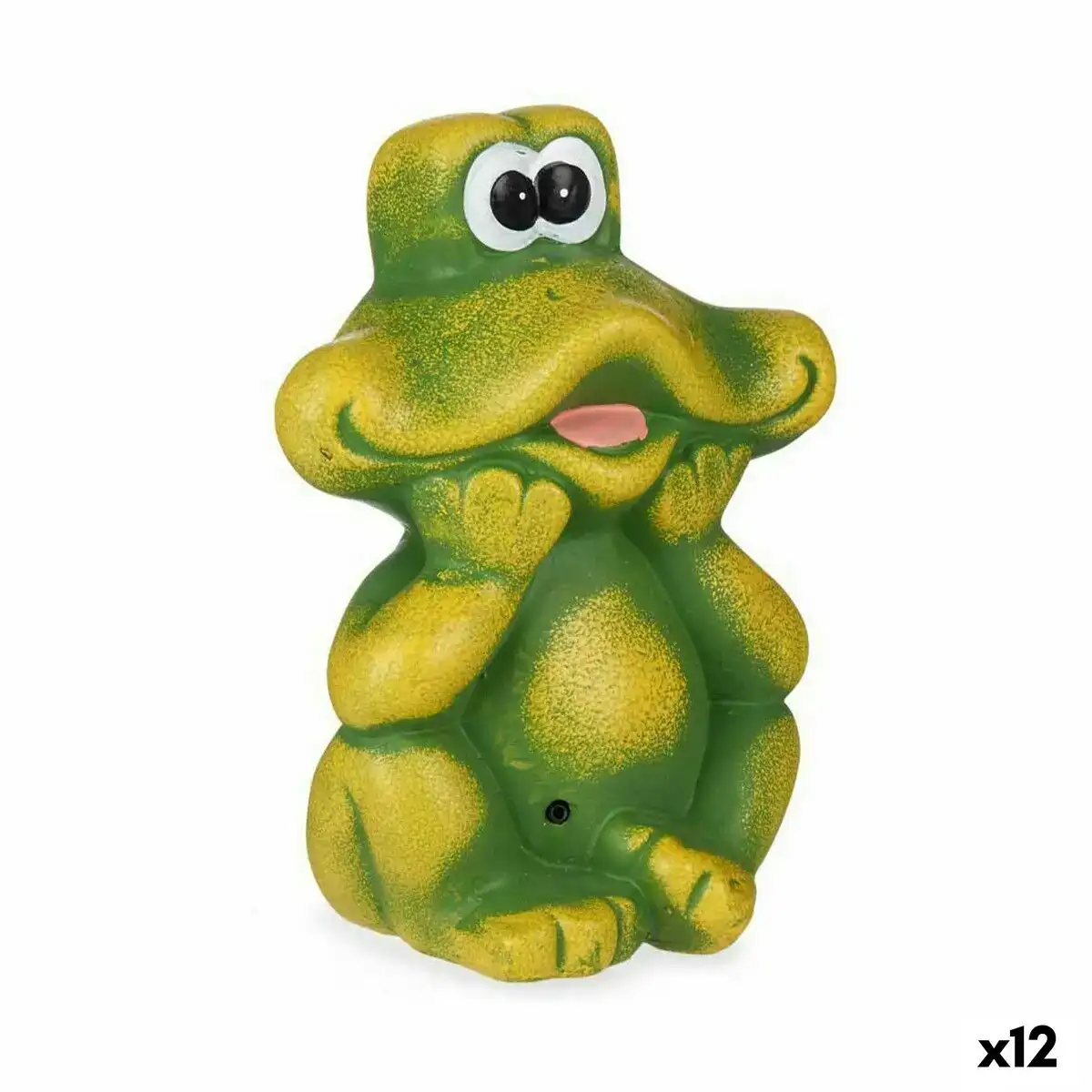 Figure decorative de jardin grenouille ceramique 12 5 x 22 5 x 16 cm 12 unites _9492. DIAYTAR COTE D'IVOIRE - Où Choisir Devient un Plaisir. Découvrez notre boutique en ligne et choisissez parmi une variété de produits qui satisferont tous vos besoins.