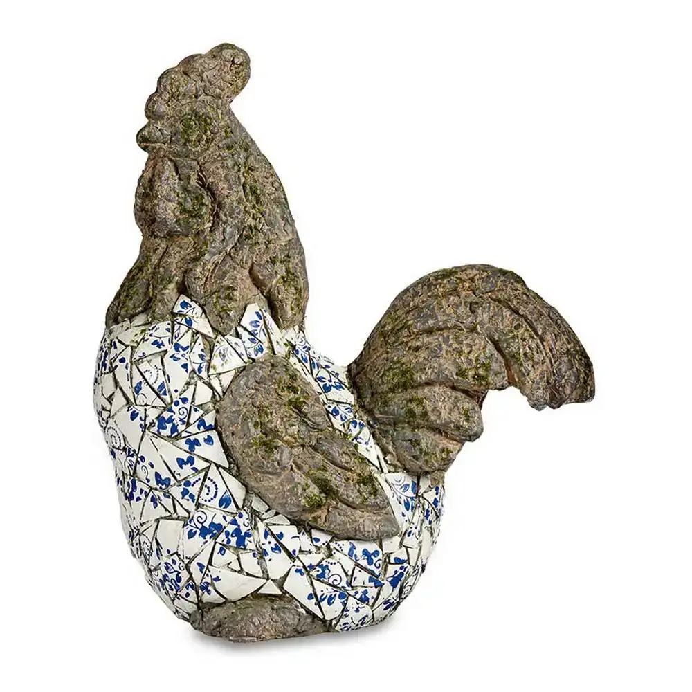 Figure decorative de jardin mosaique coq polyresine 22 5 x 46 x 41 5 cm _5278. DIAYTAR COTE D'IVOIRE - Où Choisir est un Plaisir Responsable. Explorez notre boutique en ligne et adoptez des produits qui reflètent notre engagement envers la durabilité.