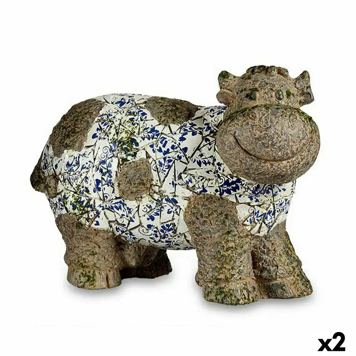 Figure decorative de jardin vache polyresine 18 5 x 33 5 x 46 5 cm 2 unites _1776. DIAYTAR COTE D'IVOIRE - Où Chaque Produit a son Histoire. Découvrez notre gamme de produits, chacun portant en lui le récit de l'artisanat et de la passion, pour vous offrir une expérience de shopping authentique.