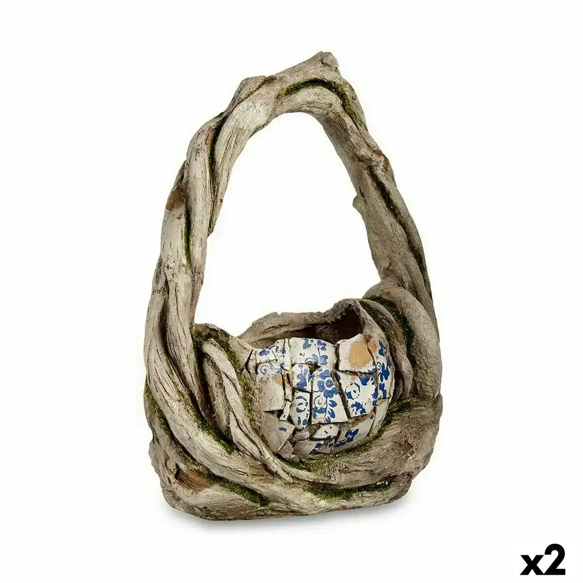 Figure decorative de jardin vase polyresine 17 x 44 x 34 5 cm 2 unites _6196. DIAYTAR COTE D'IVOIRE - Votre Paradis Shopping au Cœur du Côte d'Ivoire. Explorez notre boutique en ligne et découvrez des produits conçus pour enchanter chaque aspect de votre vie.