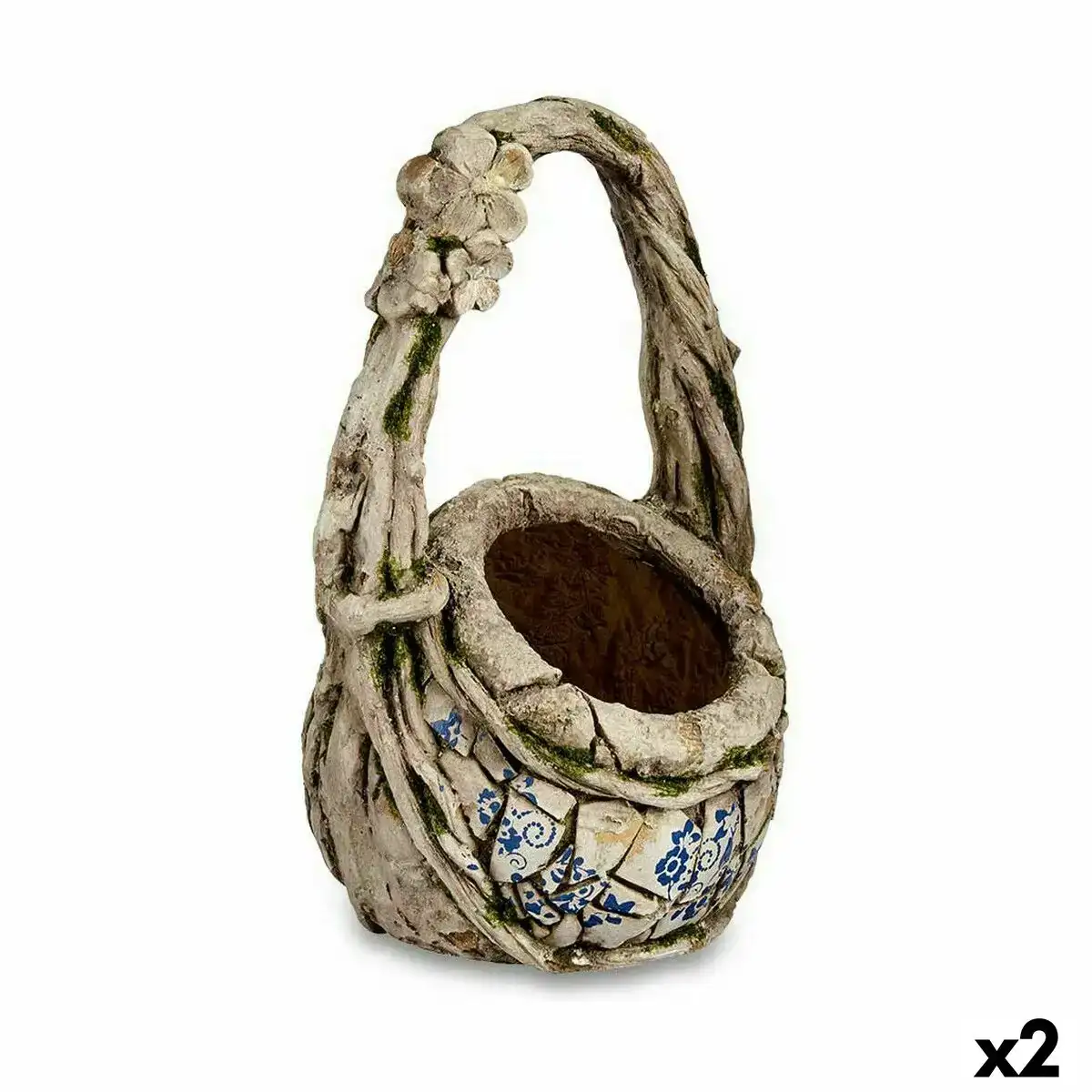Figure decorative de jardin vase polyresine 25 5 x 44 x 27 5 cm 2 unites _9131. Entrez dans l'Univers de DIAYTAR COTE D'IVOIRE - Votre Destination de Shopping Complète. Découvrez des produits qui reflètent la diversité et la richesse culturelle du Côte d'Ivoire, le tout à portée de clic.