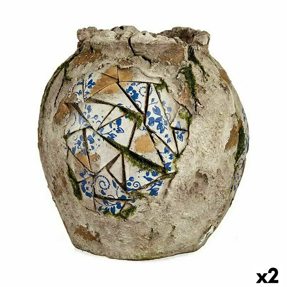 Figure decorative de jardin vase polyresine 27 x 27 x 27 cm 2 unites _3423. Bienvenue chez DIAYTAR COTE D'IVOIRE - Où Choisir est un Voyage. Plongez dans notre plateforme en ligne pour trouver des produits qui ajoutent de la couleur et de la texture à votre quotidien.