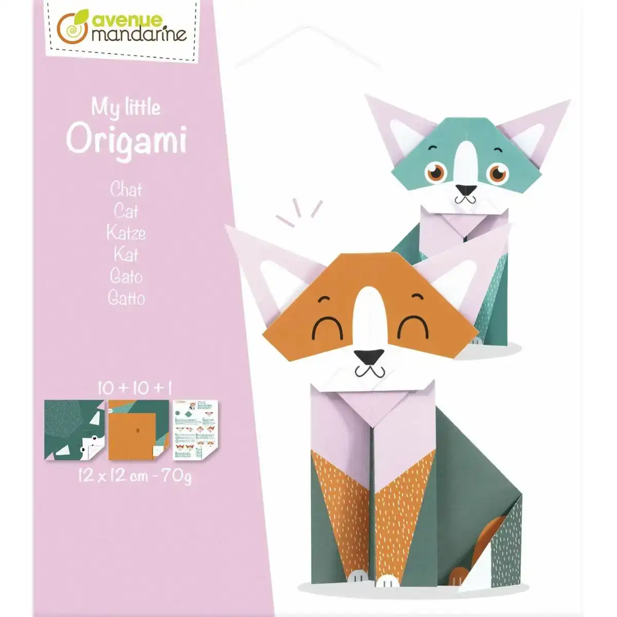 Figurine avenue mandarine or508c origami reconditionne a _6138. DIAYTAR COTE D'IVOIRE - Votre Escale Shopping incontournable. Explorez notre boutique en ligne et dénichez des trésors qui reflètent la richesse culturelle et la modernité du Côte d'Ivoire.