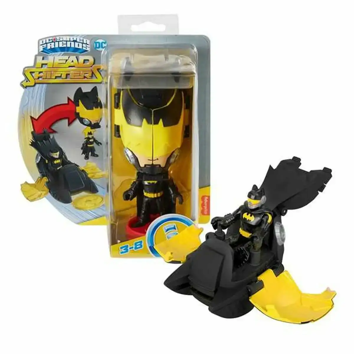 Figurine d action dc comics head shifters super friends imaginext vehicule convertible_4594. Entrez dans l'Univers de DIAYTAR COTE D'IVOIRE - Où la Tradition S'unit à la Modernité. Explorez notre sélection pour trouver des produits qui allient héritage et innovation.