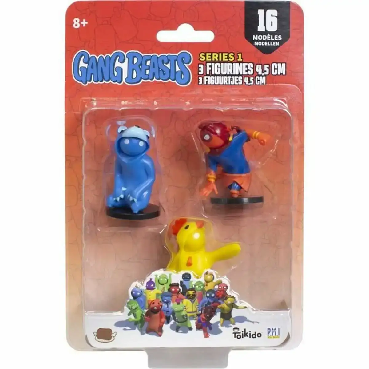 Figurine d action lansay gang beasts lot 2 4 5 cm 3 pieces_5365. DIAYTAR COTE D'IVOIRE - Là où la Diversité Rencontre la Qualité. Parcourez notre gamme complète et trouvez des produits qui incarnent la richesse et l'unicité du Côte d'Ivoire.
