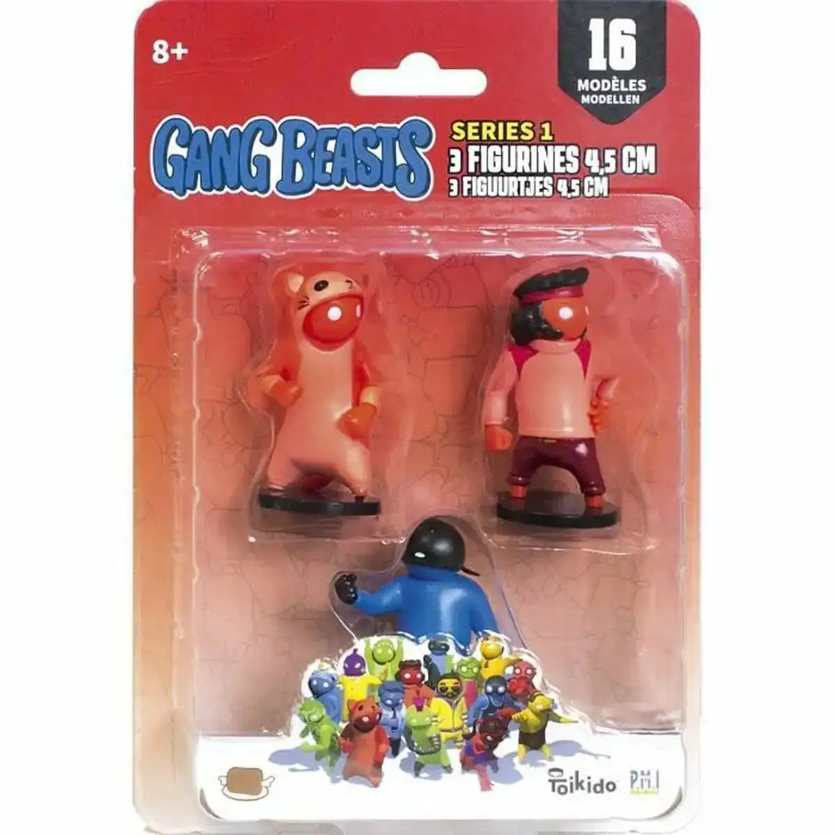 Figurine d action lansay gang beasts lot 4 4 5 cm 3 pieces_4529. DIAYTAR COTE D'IVOIRE - Là où la Qualité est Non Négociable. Parcourez notre boutique en ligne pour découvrir des produits qui incarnent le raffinement et l'excellence du Côte d'Ivoire.