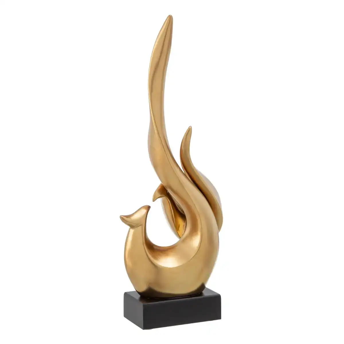 Figurine decorative 16 x 9 x 43 cm dore_2828. DIAYTAR COTE D'IVOIRE - Là où Choisir est un Acte d'Amour pour le Côte d'Ivoire. Explorez notre gamme et choisissez des produits qui célèbrent la culture et l'artisanat du pays.