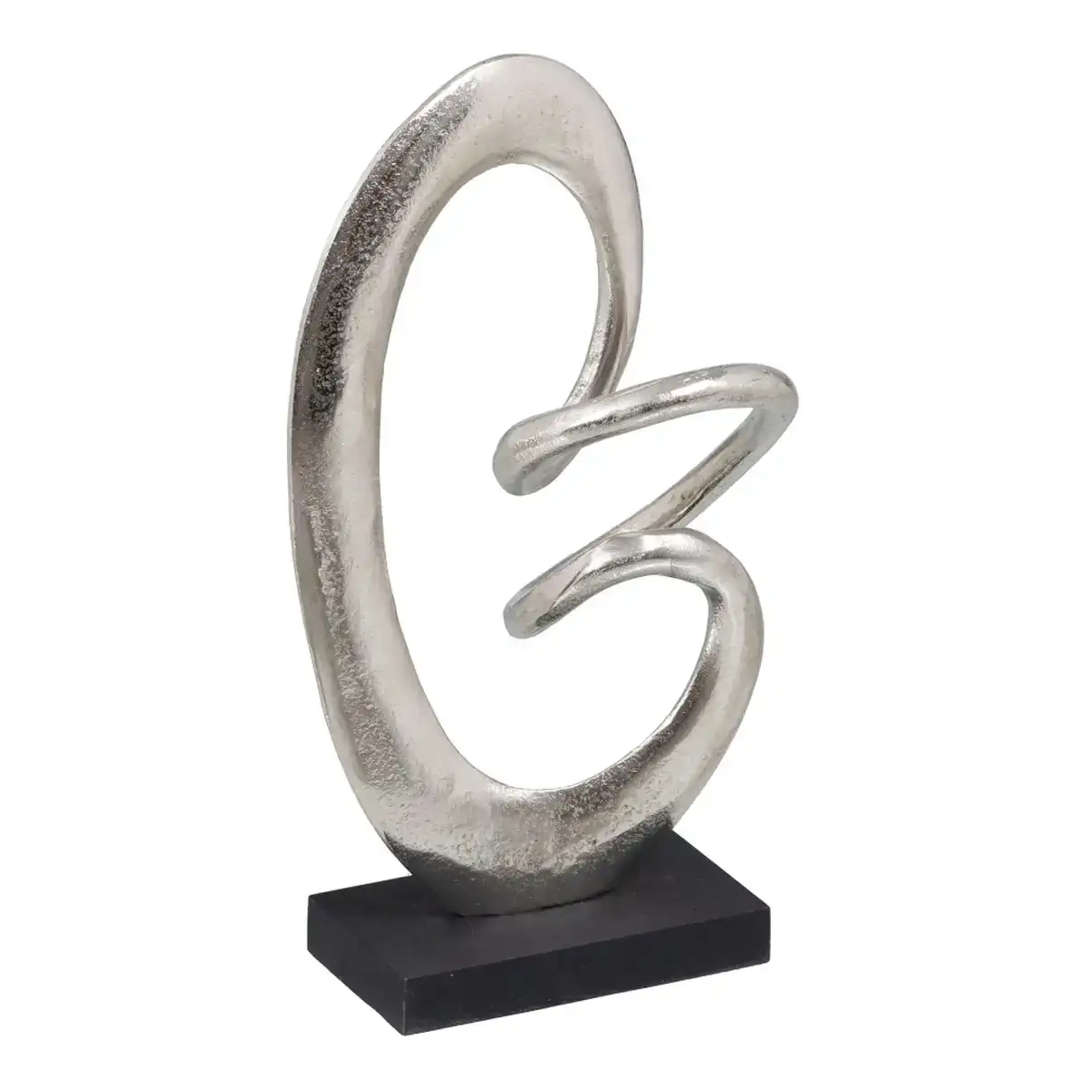 Figurine decorative 18 5 x 8 x 34 cm noir argent_5943. DIAYTAR COTE D'IVOIRE - Votre Portail Vers l'Exclusivité. Explorez notre boutique en ligne pour trouver des produits uniques et exclusifs, conçus pour les amateurs de qualité.