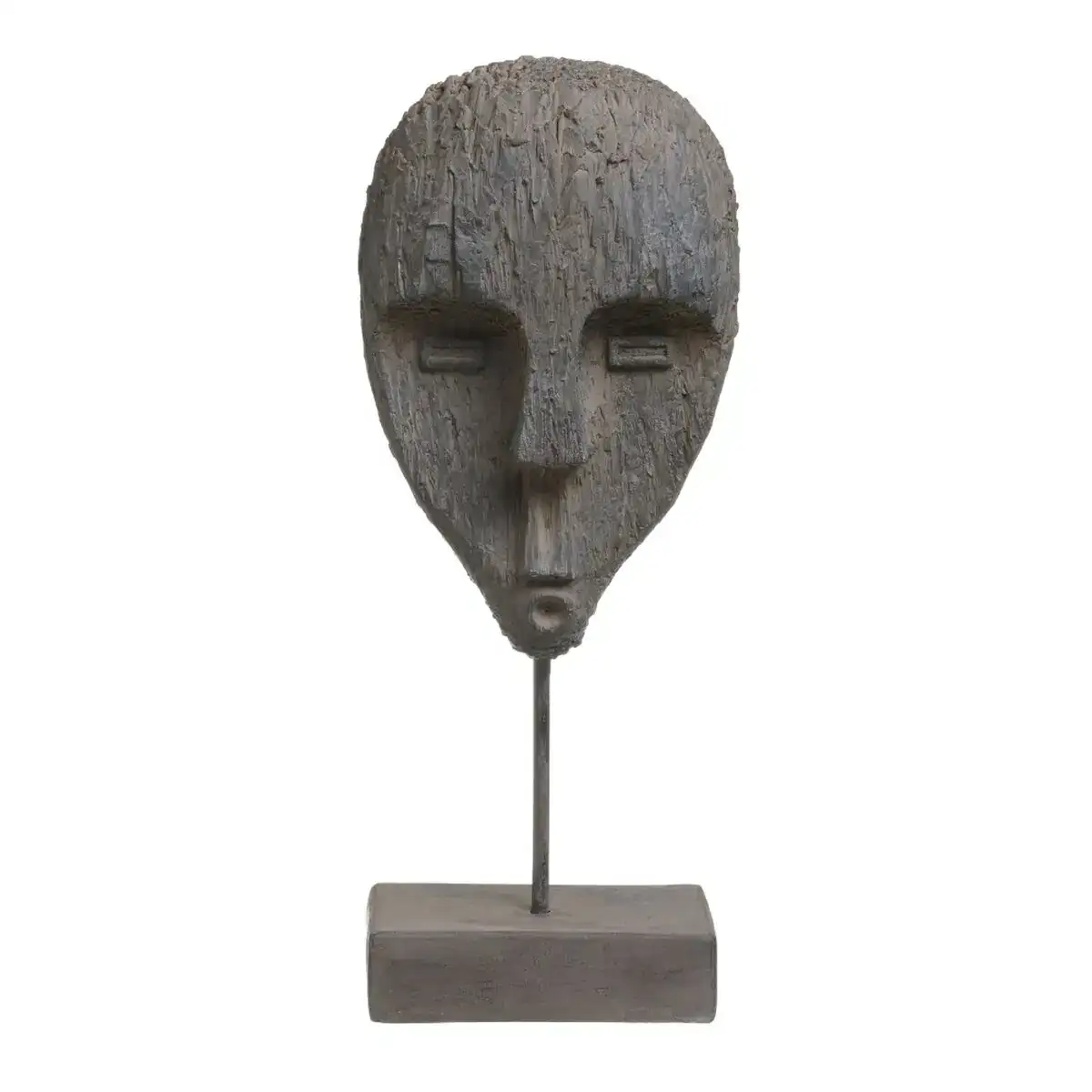 Figurine decorative 19 x 22 x 55 cm gris_5484. DIAYTAR COTE D'IVOIRE - Là où Chaque Produit est une Trouvaille Unique. Découvrez notre boutique en ligne et trouvez des articles qui vous distinguent par leur originalité.