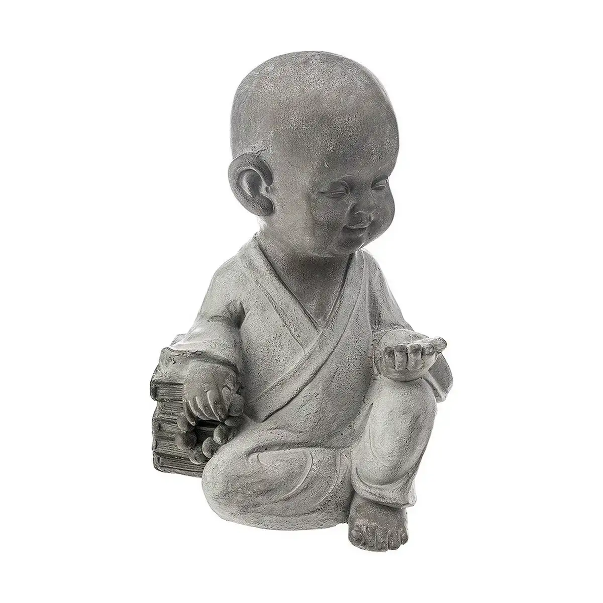 Figurine decorative atmosphera buda enfant 38 5 x 28 5 x 21 5 cm gris_1166. Bienvenue sur DIAYTAR COTE D'IVOIRE - Où Chaque Article a son Histoire. Découvrez notre sélection méticuleuse de produits qui racontent l'authenticité et la beauté du Côte d'Ivoire.