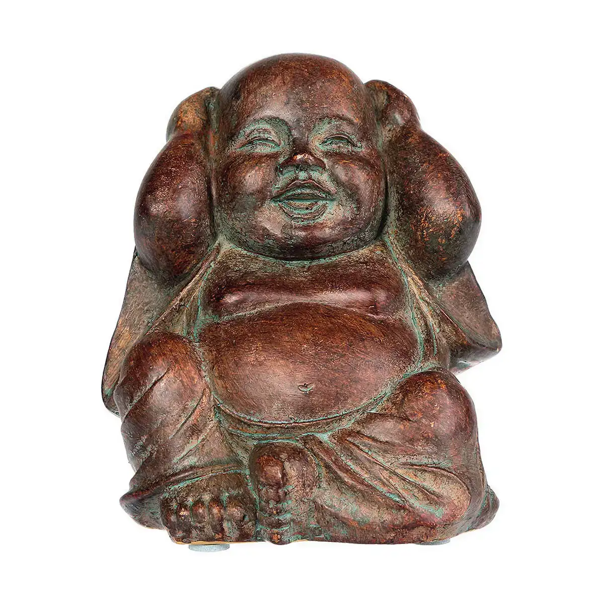 Figurine decorative atmosphera sabiduria santai 12 x 11 x 9 5 cm marron polyresine_7459. Entrez dans l'Univers de DIAYTAR COTE D'IVOIRE - Où l'Authenticité Renouvelle Votre Quotidien. Explorez notre gamme de produits et trouvez des articles qui reflètent votre essence.