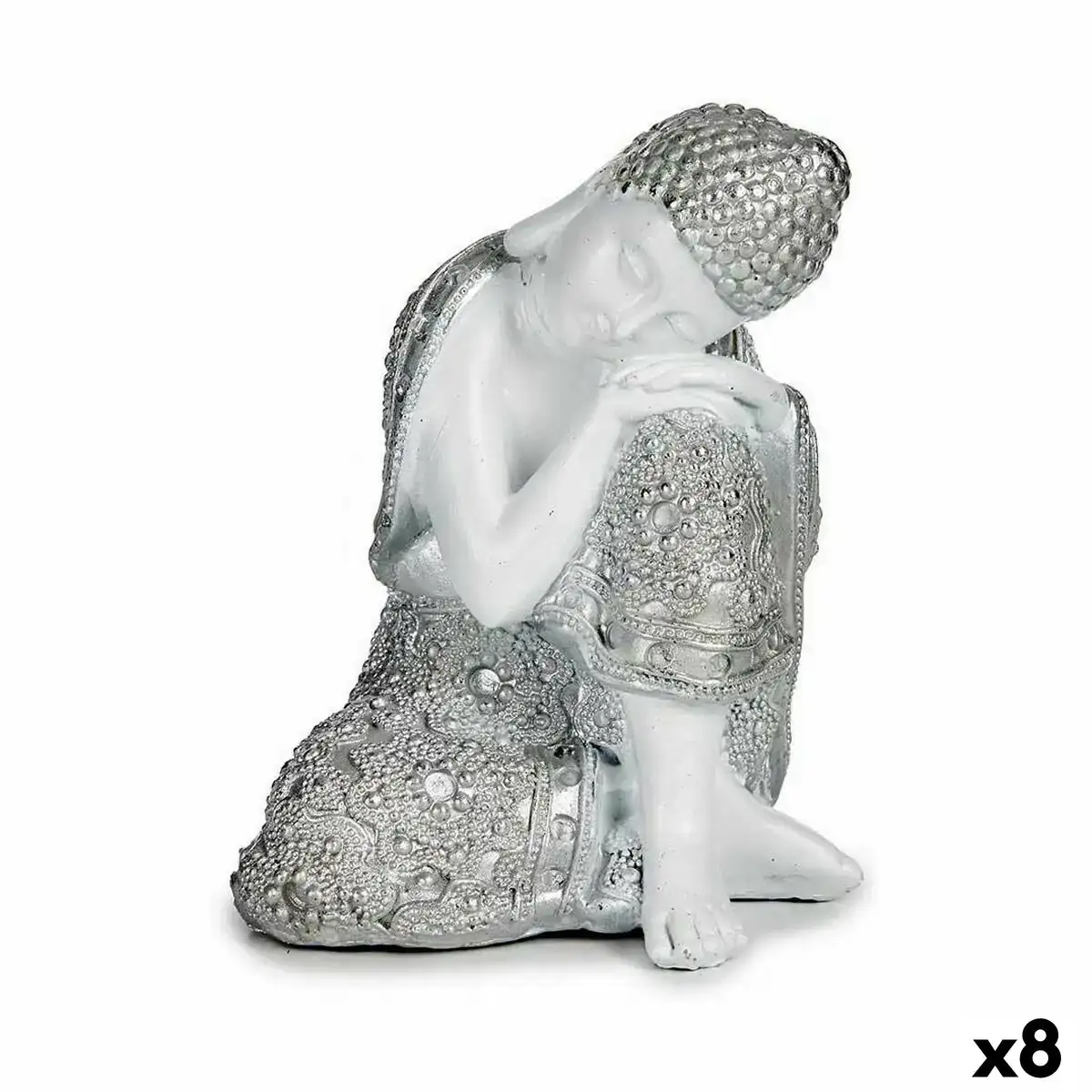 Figurine decorative buda assis 10 5 x 15 x 12 cm 8 unites _2387. Entrez dans l'Univers de DIAYTAR COTE D'IVOIRE - Où l'Élégance et la Variété se Rencontrent. Parcourez notre catalogue pour dénicher des articles qui ajoutent une touche d'élégance à votre vie.