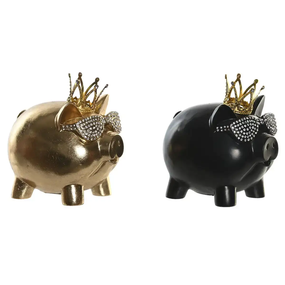 Figurine decorative dkd home decor 13 5 x 11 x 14 cm noir dore cochon 2 unites _5039. DIAYTAR COTE D'IVOIRE - Là où le Shopping Devient une Expérience. Naviguez à travers notre catalogue diversifié et découvrez des produits qui ajoutent de la couleur et de la passion à votre vie.