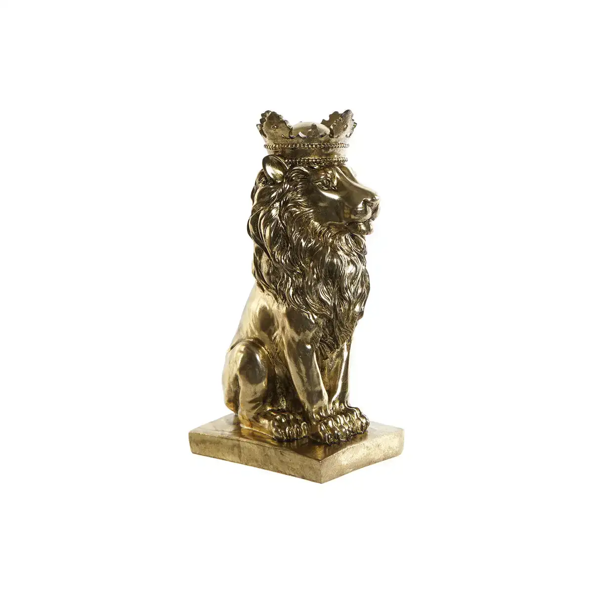 Figurine decorative dkd home decor 15 x 18 x 34 cm dore lion colonial_9629. DIAYTAR COTE D'IVOIRE - Là où Chaque Produit est une Trouvaille Unique. Découvrez notre boutique en ligne et trouvez des articles qui vous distinguent par leur originalité.