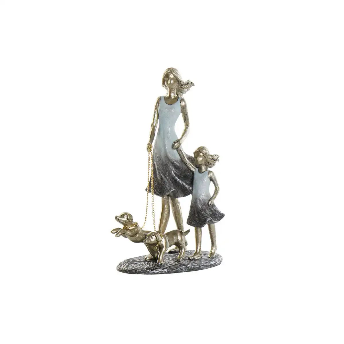Figurine decorative dkd home decor 16 x 9 5 x 24 cm bleu dore famille_2533. DIAYTAR COTE D'IVOIRE - Votre Passage vers le Chic et l'Élégance. Naviguez à travers notre boutique en ligne pour trouver des produits qui ajoutent une touche sophistiquée à votre style.