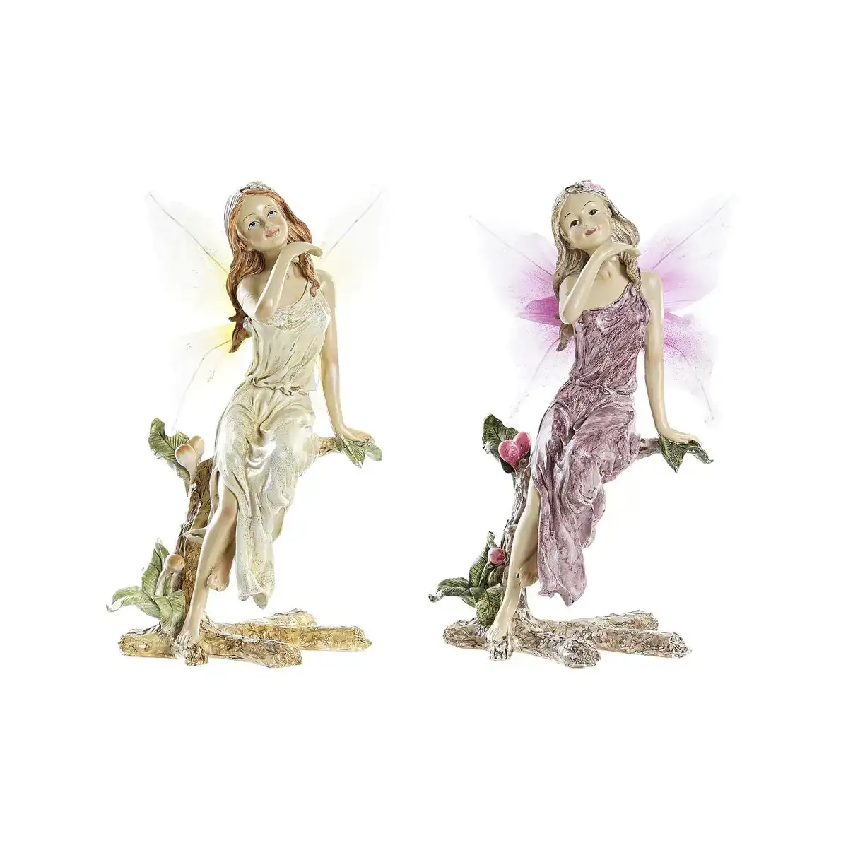 Figurine decorative dkd home decor 17 x 11 x 26 5 cm jaune fee mauve 2 unites _1058. DIAYTAR COTE D'IVOIRE - Votre Destination pour un Shopping Unique. Parcourez notre catalogue et trouvez des articles qui vous inspirent et vous édifient.