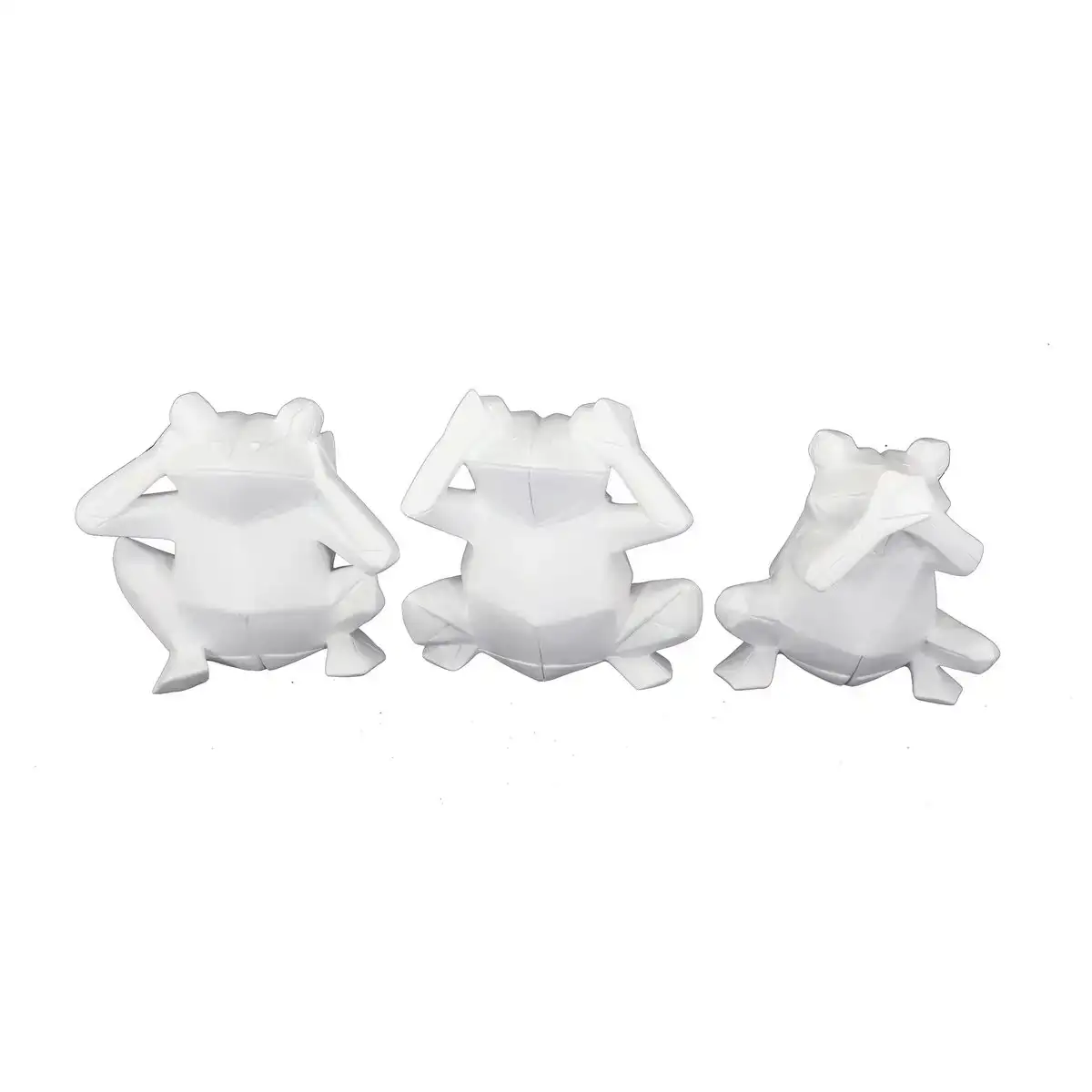 Figurine decorative dkd home decor 18 5 x 13 x 17 8 cm blanc grenouille 3 unites _1682. Bienvenue chez DIAYTAR COTE D'IVOIRE - Où Chaque Détail Fait la Différence. Découvrez notre sélection méticuleuse et choisissez des articles qui répondent à vos exigences.