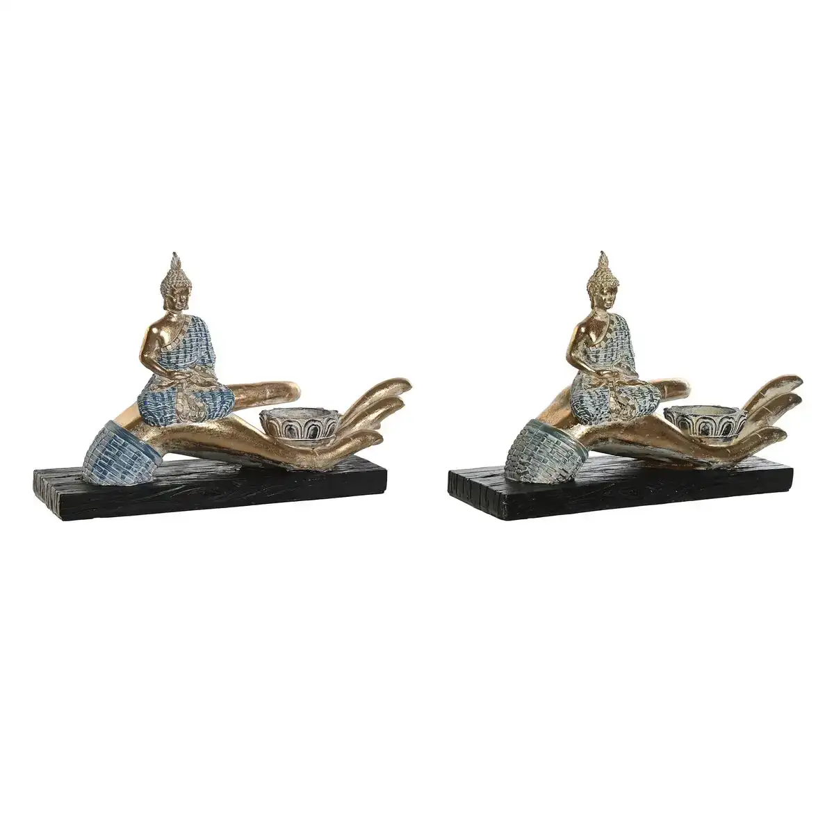 Figurine decorative dkd home decor 25 7 x 8 x 16 cm bleu buda turquoise oriental decape 2 unites _1008. DIAYTAR COTE D'IVOIRE - L'Art de Choisir, l'Art de Se Distinquer. Naviguez à travers notre catalogue et choisissez des produits qui ajoutent une note d'élégance à votre style unique.