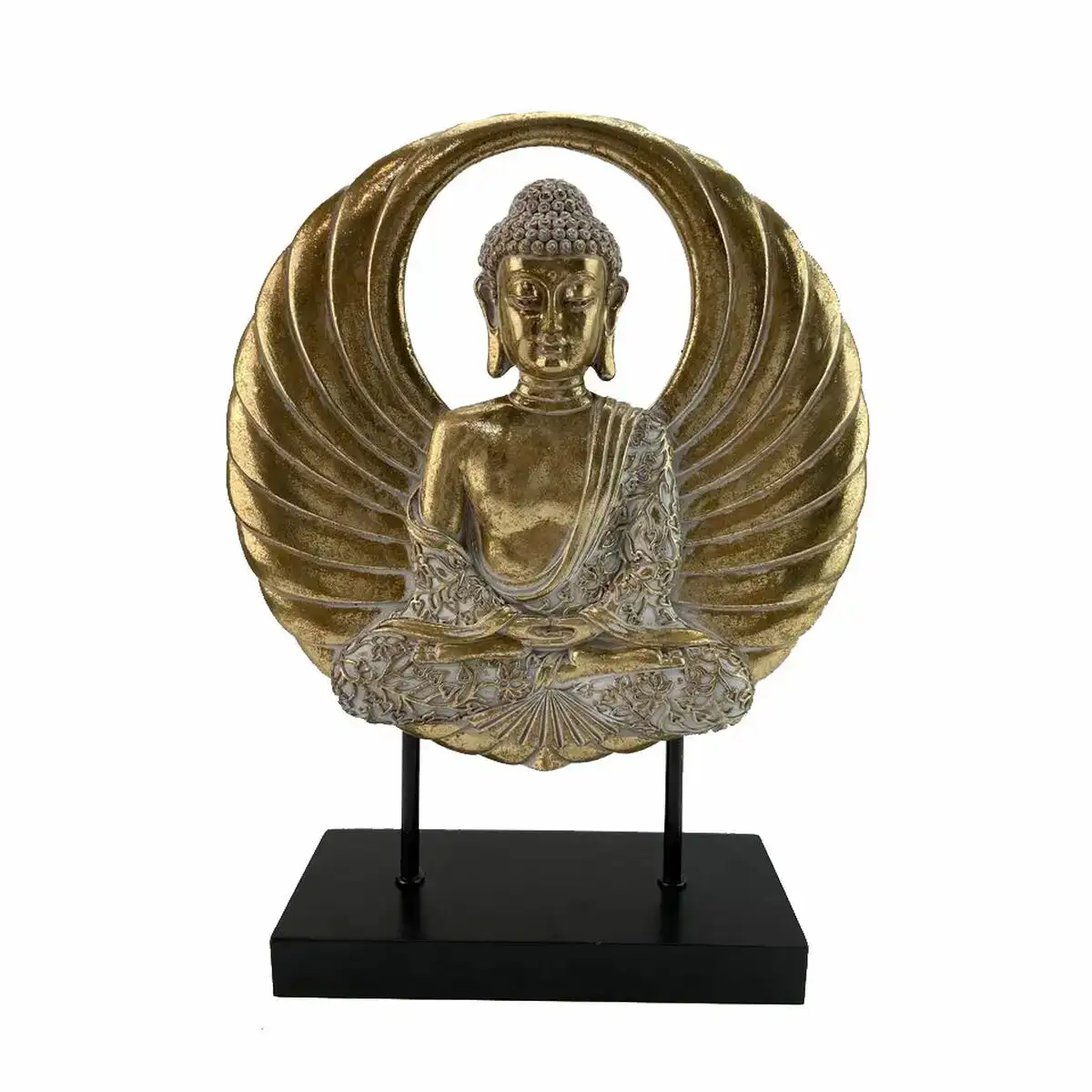 Figurine decorative dkd home decor 25 x 8 x 33 cm noir dore buda oriental_1150. DIAYTAR COTE D'IVOIRE - L'Écrin de Vos Désirs Shopping. Parcourez notre boutique en ligne et explorez des produits minutieusement choisis pour répondre à vos envies les plus exigeantes.