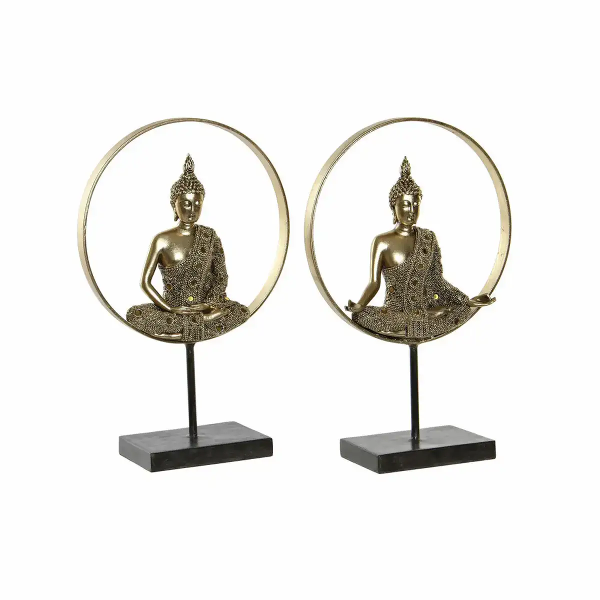 Figurine decorative dkd home decor 26 x 11 x 40 cm noir dore buda oriental 2 unites _8246. DIAYTAR COTE D'IVOIRE - Votre Portail vers l'Extraordinaire. Parcourez nos collections et découvrez des produits qui vous emmènent au-delà de l'ordinaire, créant une expérience de shopping mémorable.