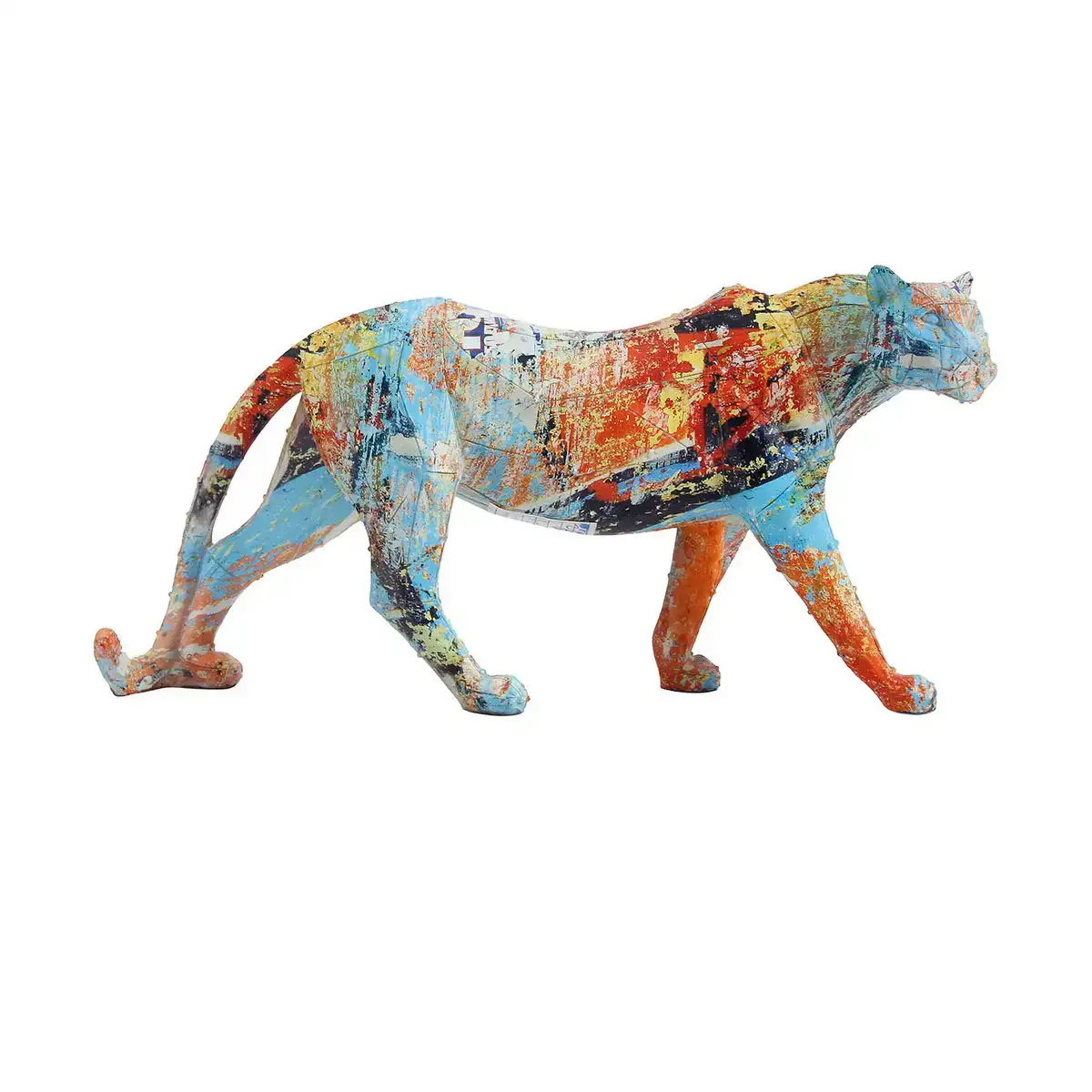 Figurine decorative dkd home decor 29 5 x 8 5 x 15 cm leopard multicouleur moderne_7575. DIAYTAR COTE D'IVOIRE - Votre Source de Trésors Culturels. Naviguez à travers notre catalogue et trouvez des articles qui mettent en avant la richesse de la culture sénégalaise.