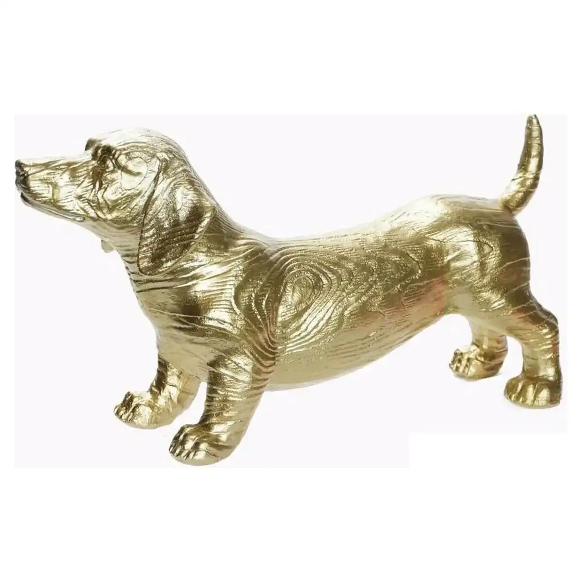 Figurine decorative dkd home decor 38 x 12 4 x 19 9 cm dore chien_4868. DIAYTAR COTE D'IVOIRE - Là où Choisir est un Acte d'Amour pour le Côte d'Ivoire. Explorez notre gamme et choisissez des produits qui célèbrent la culture et l'artisanat du pays.