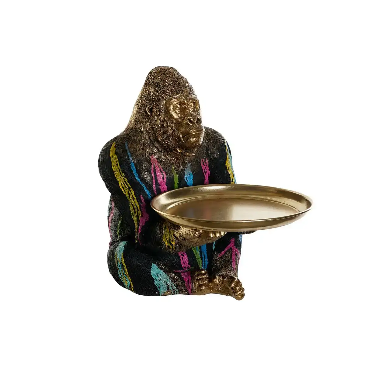 Figurine decorative dkd home decor 38 x 46 x 50 5 cm multicouleur gorille_3002. DIAYTAR COTE D'IVOIRE - Votre Compagnon Shopping, Votre Style Unique. Explorez notre boutique en ligne pour dénicher des trésors qui expriment qui vous êtes, de la mode à la maison.