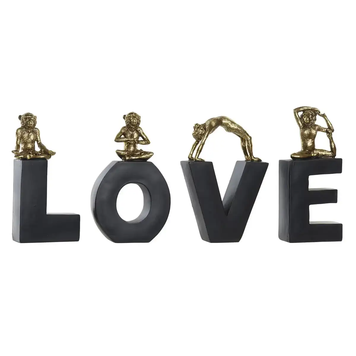 Figurine decorative dkd home decor 4 noir dore resine singe tropical 50 x 4 6 x 22 5 cm _8406. Bienvenue dans l'univers captivant de DIAYTAR COTE D'IVOIRE - Votre Plateforme de Shopping Tout-en-Un. Parcourez notre boutique en ligne pour découvrir des produits uniques, allant des articles ménagers aux élégants accessoires de mode.