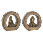 Figurine decorative dkd home decor 40 x 13 x 40 cm dore marron buda oriental 2 unites _7991. DIAYTAR COTE D'IVOIRE - Là où le Shopping Devient une Expérience. Naviguez à travers notre catalogue diversifié et découvrez des produits qui ajoutent de la couleur et de la passion à votre vie.