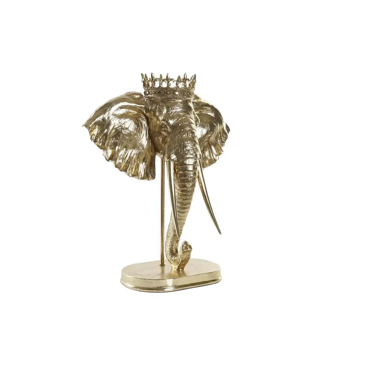 Figurine decorative dkd home decor 49 x 26 5 x 57 cm elephant dore colonial_4966. DIAYTAR COTE D'IVOIRE - Votre Destination Shopping Authentique. Explorez notre boutique en ligne et découvrez des trésors qui reflètent l'âme du Côte d'Ivoire, pour une expérience shopping unique.