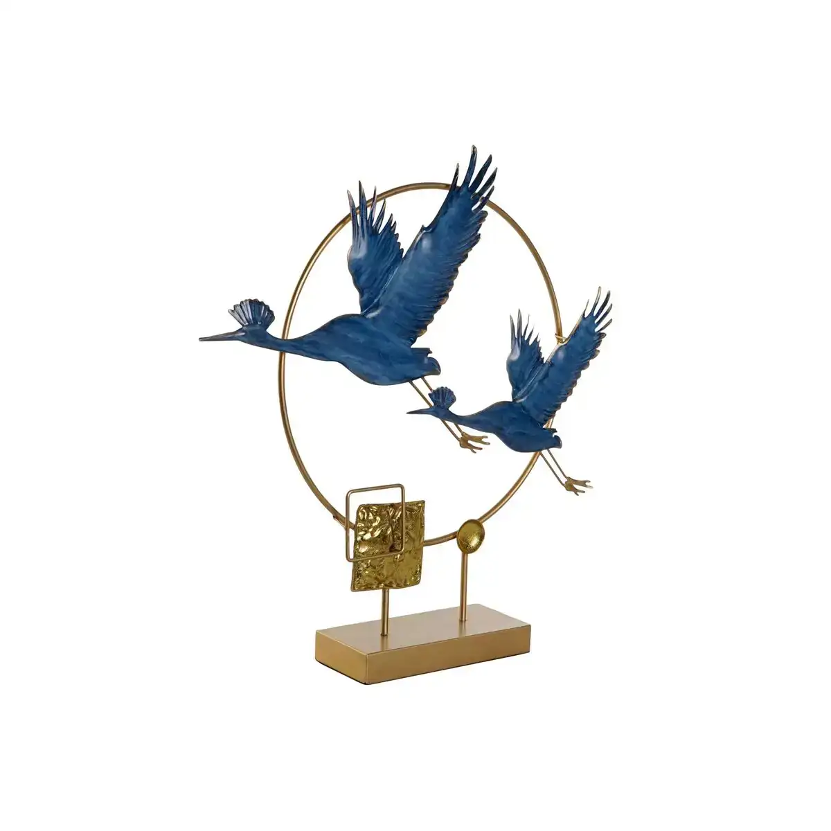 Figurine decorative dkd home decor 51 x 9 x 51 cm bleu dore oiseau_1321. Entrez dans le Monde de DIAYTAR COTE D'IVOIRE - Où la Satisfaction est la Priorité. Explorez notre sélection pensée pour vous offrir une expérience de shopping qui va au-delà de vos attentes.